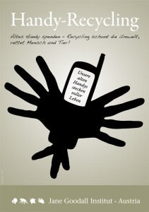 Handyrecycling Jane Goodall